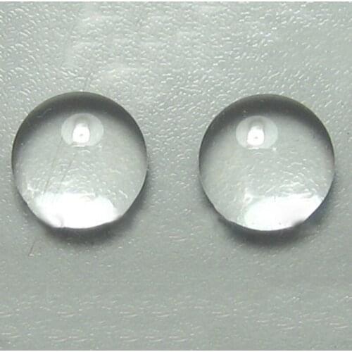 10mm MIni K9 Optical Glass Precison Optics Component Plano Convex Lens FocaL Length 50mm AR 400-700nm Coating Flat Convex Lentes