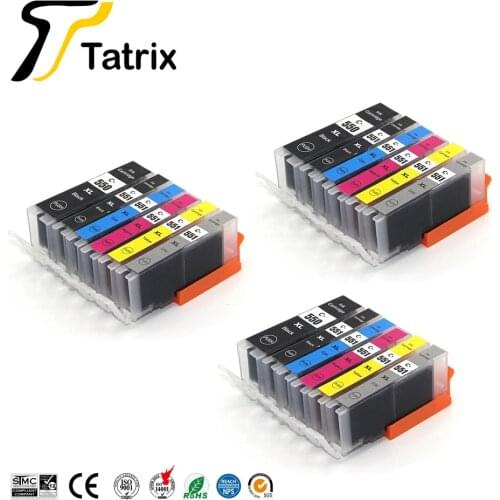 18PK For Canon PGI550XL CLI551XL PGI550 CLI551 Compatible Ink Cartridge For Canon PIXMA MG6350/7150/7550/IP8750 printer