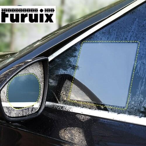 2pcs Car Protective Film for Rearview Mirror Car Window Anti Foils Fog Rainproof Film Car Exterior Accessories Window Foils