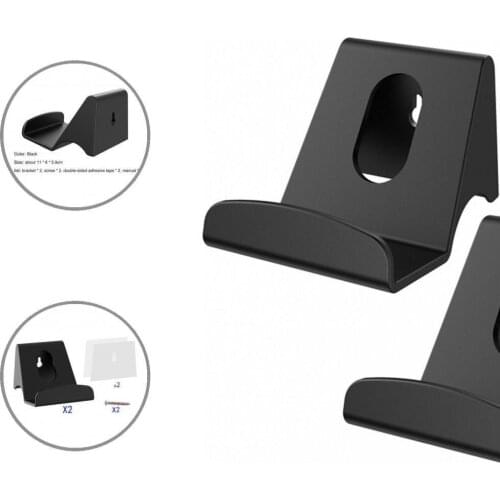 2Pcs Game Handle Holder Useful Universal Wireless Controller Hanger Wall-mounted Universal Game Handle Hook