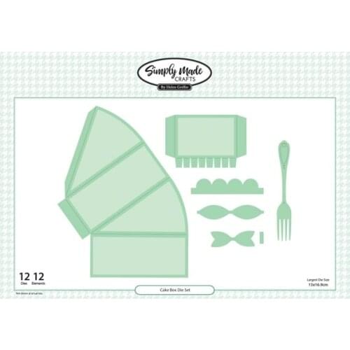 2021 AliliArts Metal Cutting Dies Cake box diy Scrapbooking Photo Album Decorative Embossing PaperCard Crafts Die