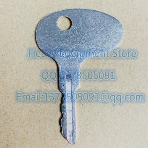 5PCS 12343 123243 Key For Caterpillar Forklift Dozer Tractor International Kubota Towmotor Satoh Kumiai 912-0514920
