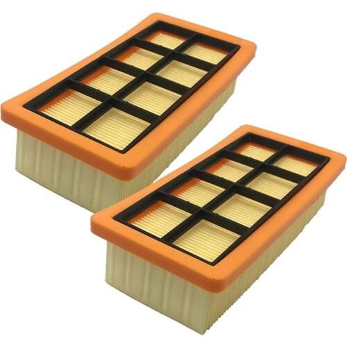 AD-2Pcs Replacements HEPA Filter for Karcher 6.415-953.0 AD 3.000 AD 3.200 Dust Cleaning Filter Accessories Vacuum Cleaner