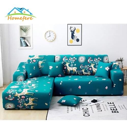 Sofa Cover All-inclusive Slip-resistant Sectional Eastic Full Couch Cover Sofa Towel Sofa Cover Three Homefere