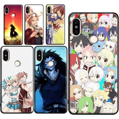 Anime Manga Fairy Tail Case For POCO X3 Coque For Redmi Note 9 8 Pro 7 8T 9S 9A 9C For Mi Note 10 Lite 9T A3