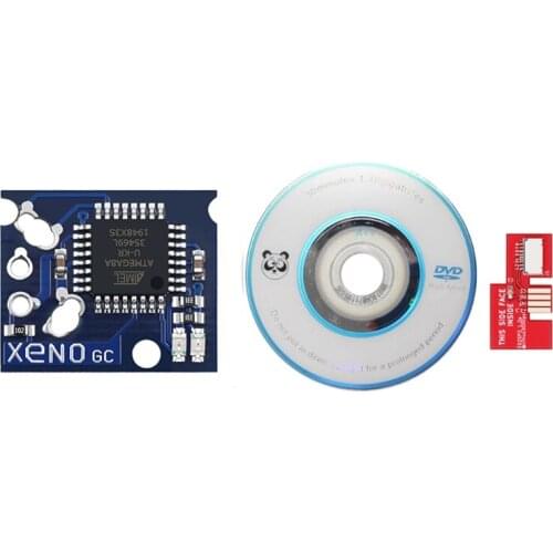 Chip SD2SP2 Card Adapter Mini Disc DVD Kits for NGC Game Console Upgrad