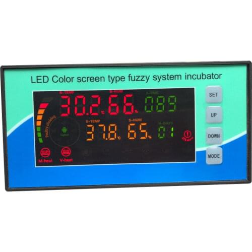 Color Screen High-efficiency And Durable Farm Egg Incubator Controller Constant Temperature And Humidity Automatic Control