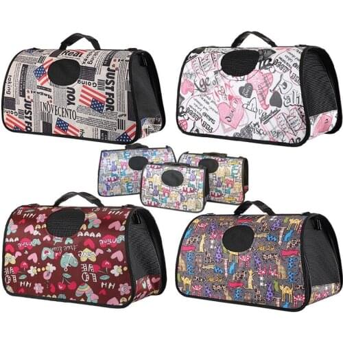 Pet Dog Carrier Bag Chihuahua Travel Bag Outdoor Shoulder Bag For Small Dog Cat Handbag Summer