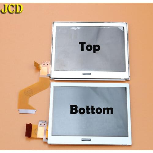 JCD 1pcs Top Bottom Upper Lower LCD Screen for NDSL Game Accessories Display Screen for Nintend DSLite DS Lite