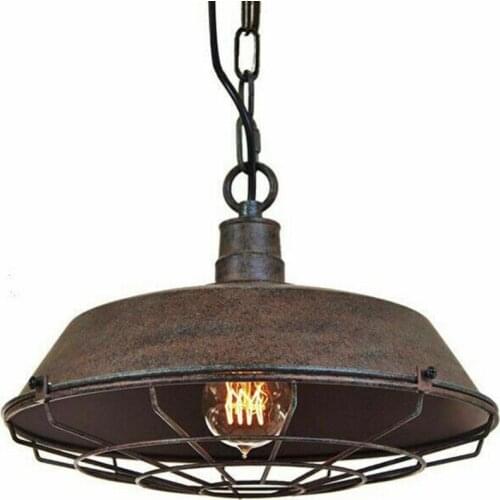 Creative Retro Light Nordic Style Metal Lamp Vintage Industrial Rustic Flush Mount Ceiling Light Restaurant Decor Lamp