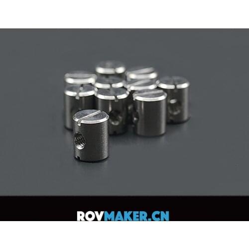 M4 316 Stainless Steel Hammer Head Cylindrical Cross Hole Nut Frame Fittings