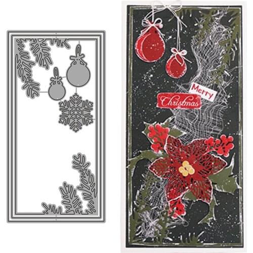 Long Frame Metal Cutting Dies for Scrapbooking Handmade Tools Mold Cut Stencil New DIY Card Make Mould Model Craft Decoration