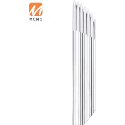Single Row Embroidery 17-Pin Curved Line Microblading Needle Embroidery Needle Eyebrow Tattoo Needle Microblading Needle