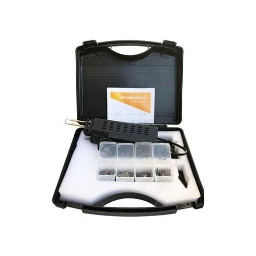 Professional Car Bumper Welder Gun Universal 200 Stapler Plastic Welder Staple Hot Stapler Plastic Repair Tool Kit