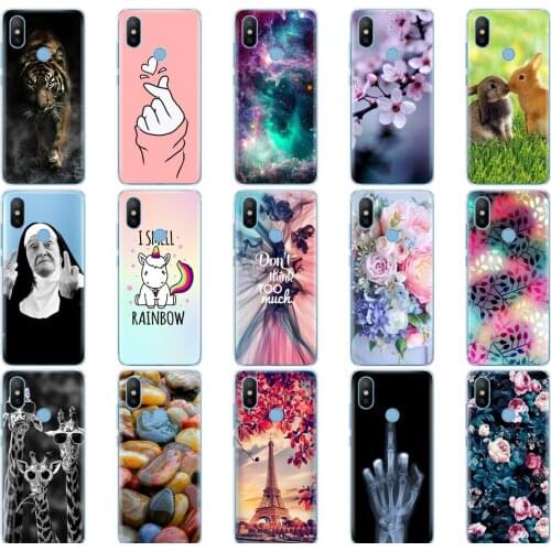 Silicon Case For Xiaomi Mi 6X case 5.99" Case Painting Soft TPU Back Phone Cover for Xiaomi Mi A2 Full Protection Coque Bumper