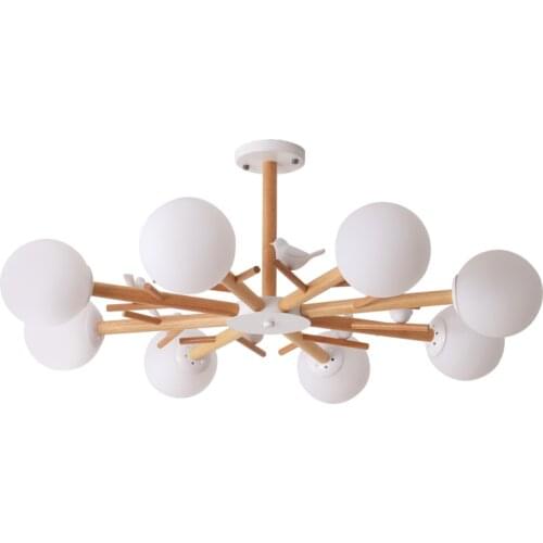 Nordic Chandeliers For Living room Bedroom Kitchen Glass Led Chandelier Lighting Bird deco Lamp Modern lustres de plafond