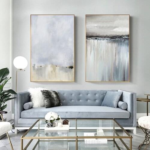 Modern Abstract Oil Painting Texture Canvas Poster Print Nordic Wall Art Pictures Wall Paintings for Living Room Fashion Decor