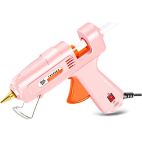 Hot Melt Glue Stick Spray Gun Heat 70W With Hand-point National Standard Household For Ceramic Toy Repair Mini Power Tools