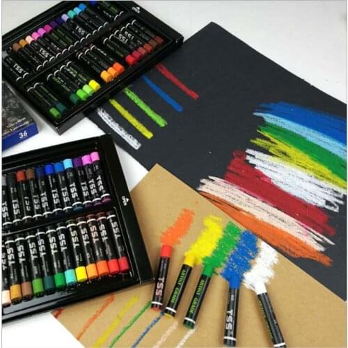 Heavy colors Oil Pastel for Artist Student Graffiti Soft Pastel Painting Drawing Pen School Stationery Art Supplies Soft Crayon