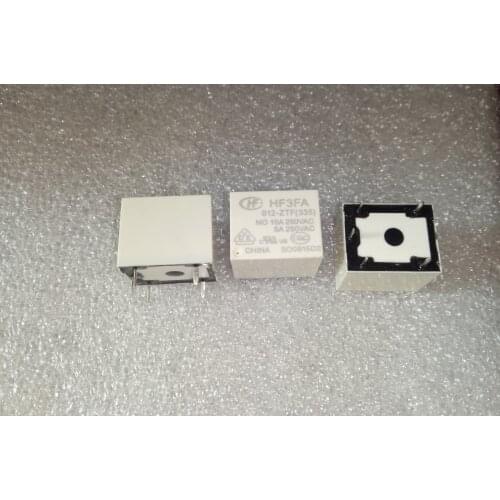 10pcs/lot Relay HF3FA-012-ZTF (335) 10A 5-pin T73 HF3FA-012-ZTF