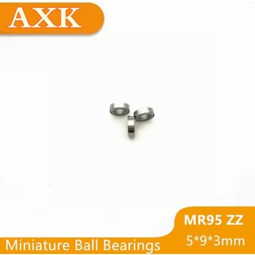 2019 Hot Sale Time-limited Free Shipping Mr95zz Bearing 5*9*3 Mm ( 10 Pcs) Abec-1 Miniature Mr95 Zz Ball Bearings Mr95z L-950zz
