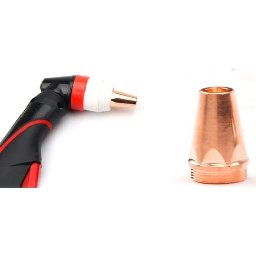 5Pcs/Lot P80 Plasma Gas Gouging Planing Slotted Venting Nozzle Instead Of Carbon Rod Dual-purpose Gun Gouging Groove Nozzle