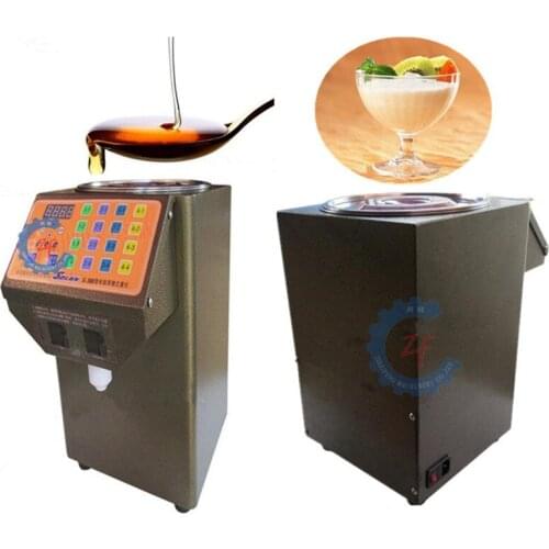 Fructose quantitative machine commercial stainless steel automatic bubble tea syrup dispenser