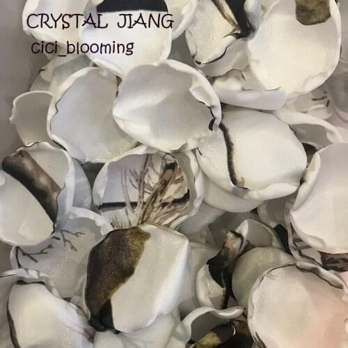 White Snow Camouflage Camo Rose Petals table decor Petals For Weddings Baby Showers Flower Girl Rose Petal