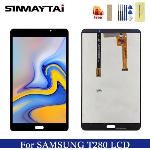 For Samsung Tab A SM-T280 SM-T285 T285 T280 100% Tested 7.0 Inch LCD Display Digitizer Screen Touch Panel Sensor Assembly