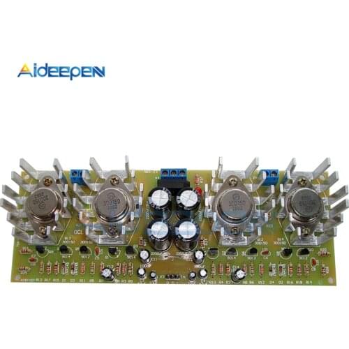 High Power 100W*2 OCL Two Channel Amplifier Board Module Electronic DIY Kits