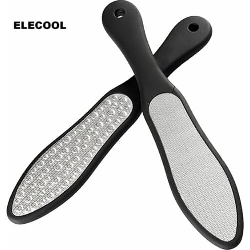 ELECOOL New Double Side Foot Rasp File Dead Skin Callus Remover Pedicure Feet Files Tools Professional Feet Care Tools