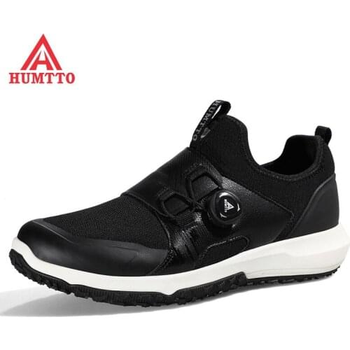 HUMTTO New Casual Leather Shoes For Men Luxury Brand Designer Mens Sneakers Autumn Winter Fashion Breathable Man Black Loafers