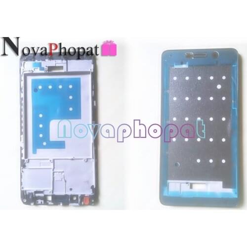 Novaphopat For Huawei GR5 2017 Honor 6X Mate 9 Lite LCD Housing Plate Frame Bezel Housing Middle Cover Front A Board Replacement