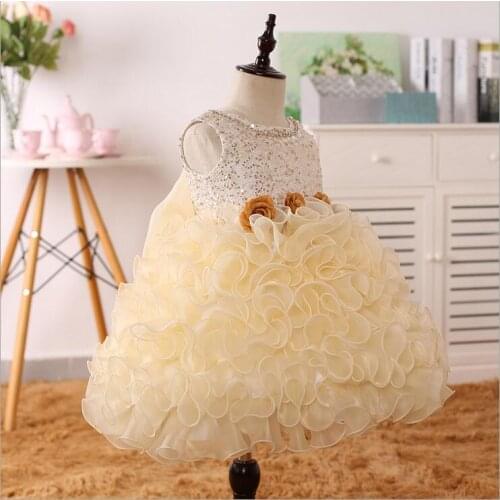 Summer Dress For Girls Princess Sequin Baby Party Dresses Girls Clothes 2-12 Years Bridesmaid Kids Wedding Costume Flower Girls