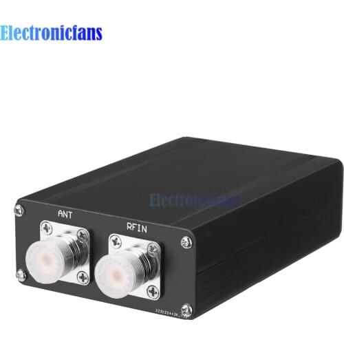 Mini 0.96 Inch ATU100 Automatic Antenna Tuner 100W 1.8-50 MHz ATU-100 OLED Display N7DDC 7x7 Firmware Programmed with Shell