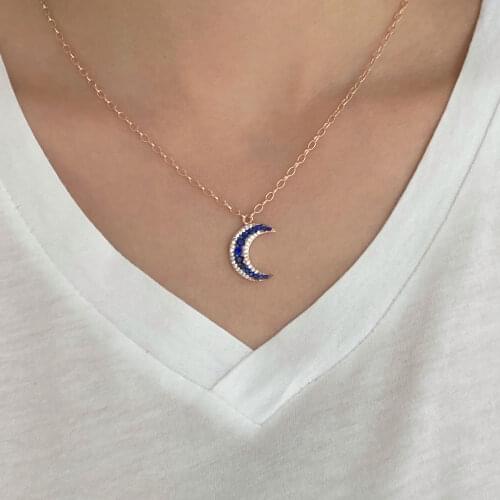 NEW Trendy 925 Silver Necklace Turkish Jewelry Birthday Gift Zircon Fashion Necklace For Women Minimalist Style Luxury Designer