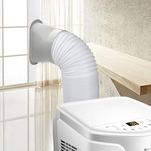 Window Plate Universal Home Mobile Air Conditioner Flat Nozzle Pipe Tube Connector ABS Exhaust Hose Adapter Easy Install Durable