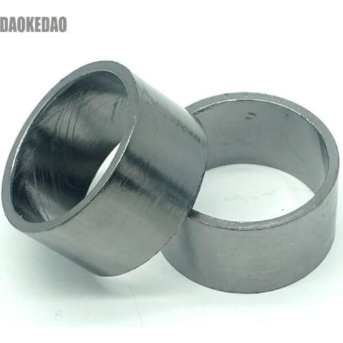 Muffler Connector for Suzuki LS650 Boulevard S40 2005-2015 Savage 600 1996-2004 Motorcycle Exhaust Silencer Gasket Graphite Seal