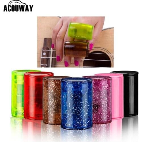 Acouway High-quality Guitar Ukulele Sand Shaker Wear On Finger Rhythm Ring Maraca Cabasa Finger Ring Guitar Ukulele Sand Shaker