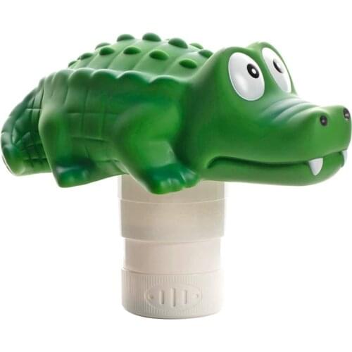 Alligator Chlorine Floater Floating Chlorine Dispenser for Indoor Outdoor Swimming Pool Hot Tub SPA