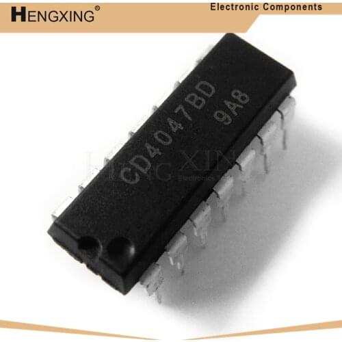 10piece CD4047BE DIP14 CD4047 DIP 4047BE new and original IC In Stock