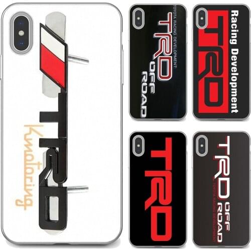 For Samsung Galaxy A9 A8 Star Lite A3 A5 A7 A6 Plus 2018 2015 2016 2017 Car-Logo-TRD-Toyota-Racing-Art Cell Phone Case Cover