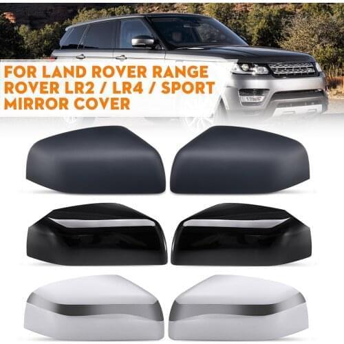 For Land Rover Range Rover Sport Discovery 4 Freelander 2 LR2 LR4 2010-2016 LR019962 Pair Car Side Wing Mirror Case Cover