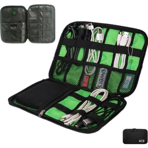 Digital Storage Bag Electronic Accessories Travel Storage Bag For Hard Drive Organizer For Earphone Cables USB Flash Drives
