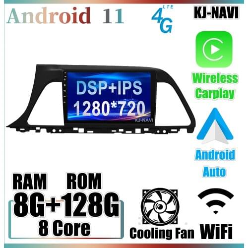 8-Core Android 11.0 For Hyundai Sonata 7 LF 2014 2015 2016 2017 Car Player Video Navigation Radio Multimedia GPS 4G WIFI