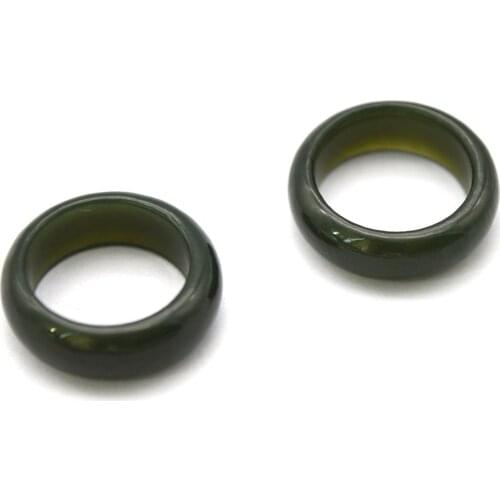 1 Piece 16-22MM Diameter Nephrite Ring Nephrite Jade
