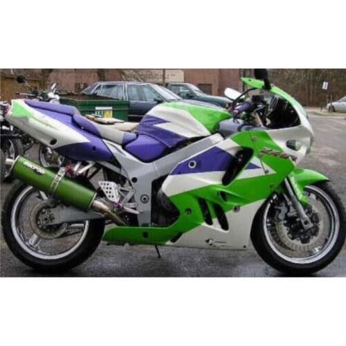 Motorcycle Fairing kit for KAWASAKI Ninja ZX9R 1994 1995 1996 1997 ZX 9R 94 95 96 97 Green purple Fairings set +gifts KH02