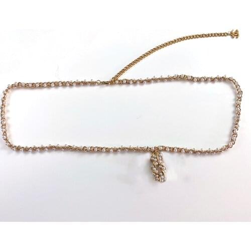 Metal Skirt Waist Chain Accessories Small-waisted Women Summer Decorative Dress with Shirt Suit Fashion 100 Waist Accessories