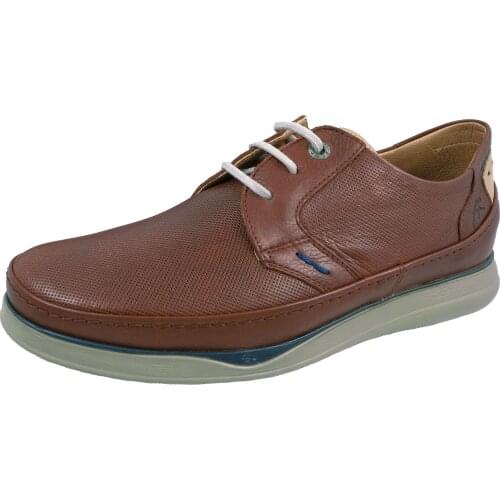 Fluchos Jones mens lace up shoes Light leather Brown F0460