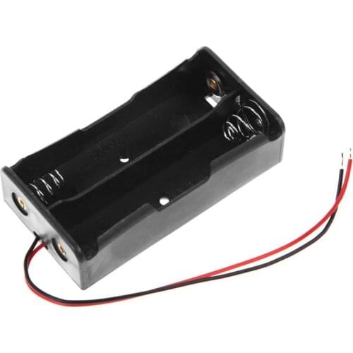 OcioDual Double Battery Box Model 18650 in Series 2S1P Lithium Batteries 7.4V Battery Holder without Connector 2 Batteries for A